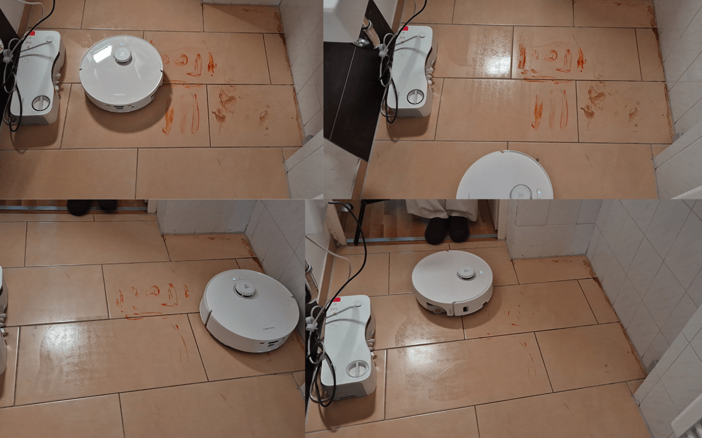 Der Roborock Qrevo Curv 2 Flow wischt im Extremtest.